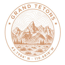 Seek The Epic destination patch — Grand Tetons